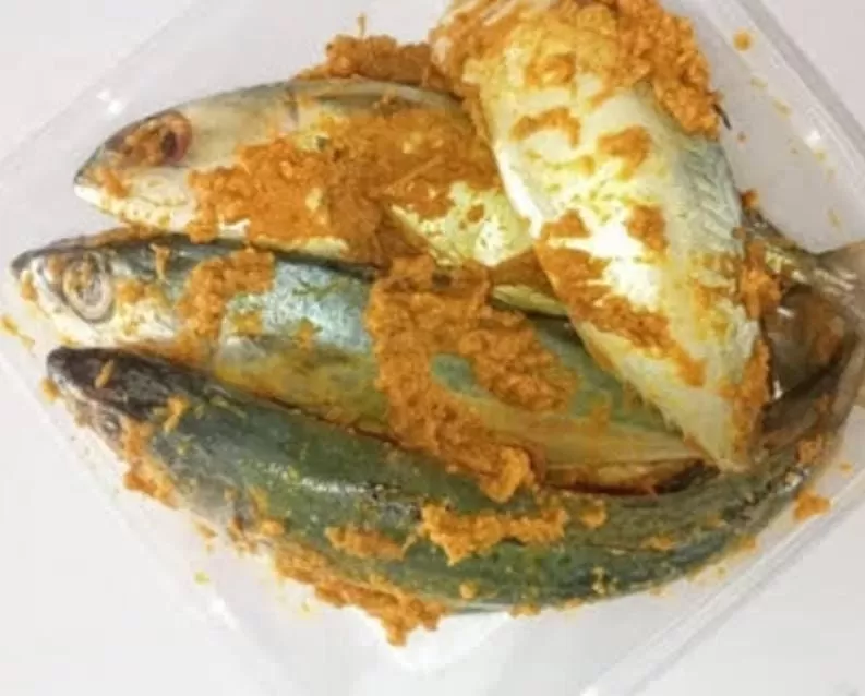 Ikan kembung marinasi